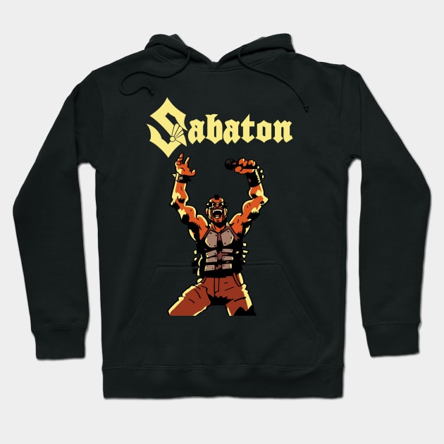 Sabaton Hoodie by Luis Vargas